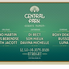 Central Park - eerste namen bekend, kaartverkoop start vrijdag 31 oktober