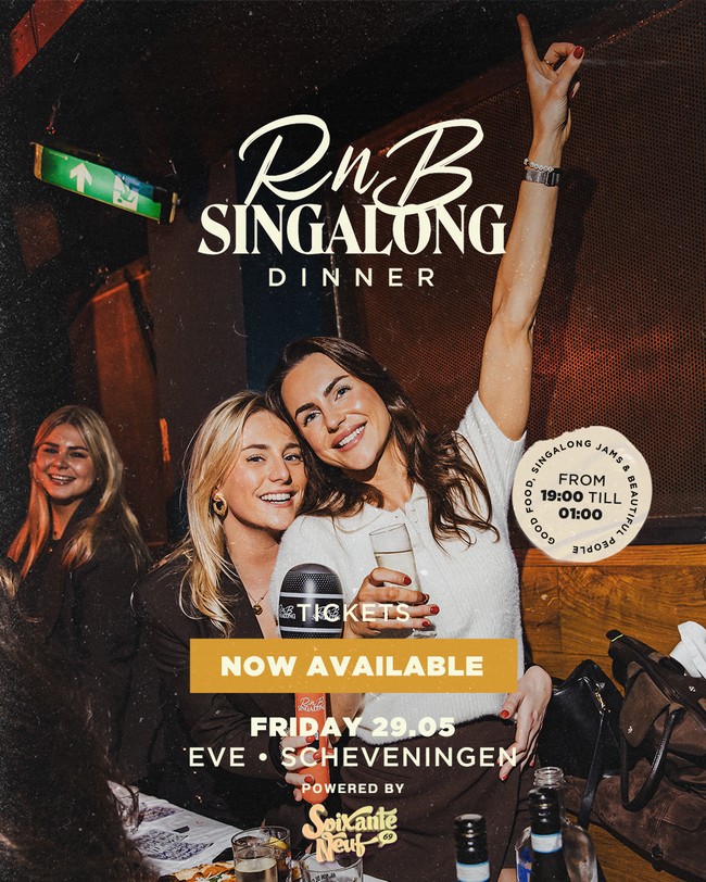 RnB Singalong Dinner brengt de gouden RnB-jaren tot leven in Scheveningen