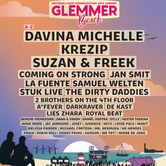 Glemmer Beach Festival maakt complete line-up bekend